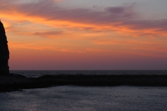 Sunset at Staithes